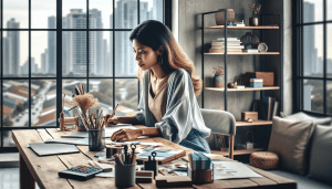 turn creative work into business