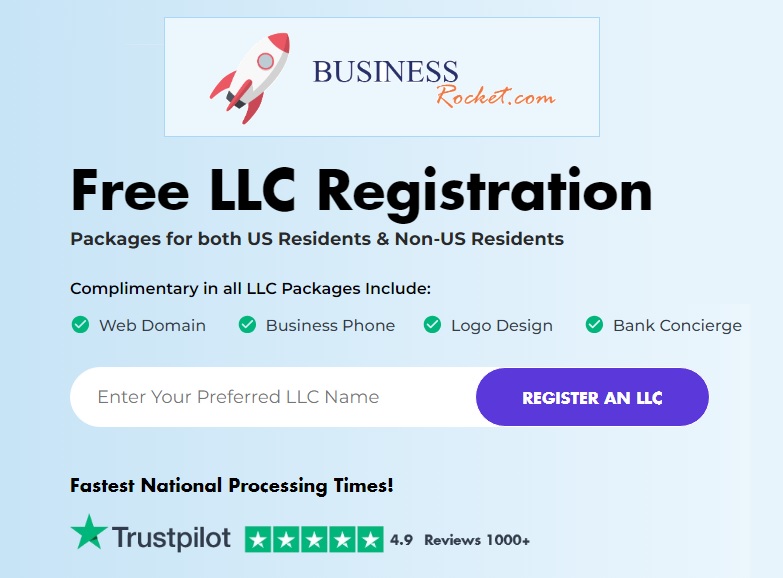 business rocket llc registration